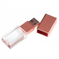 Pen Drive de Vidro Personalizado
